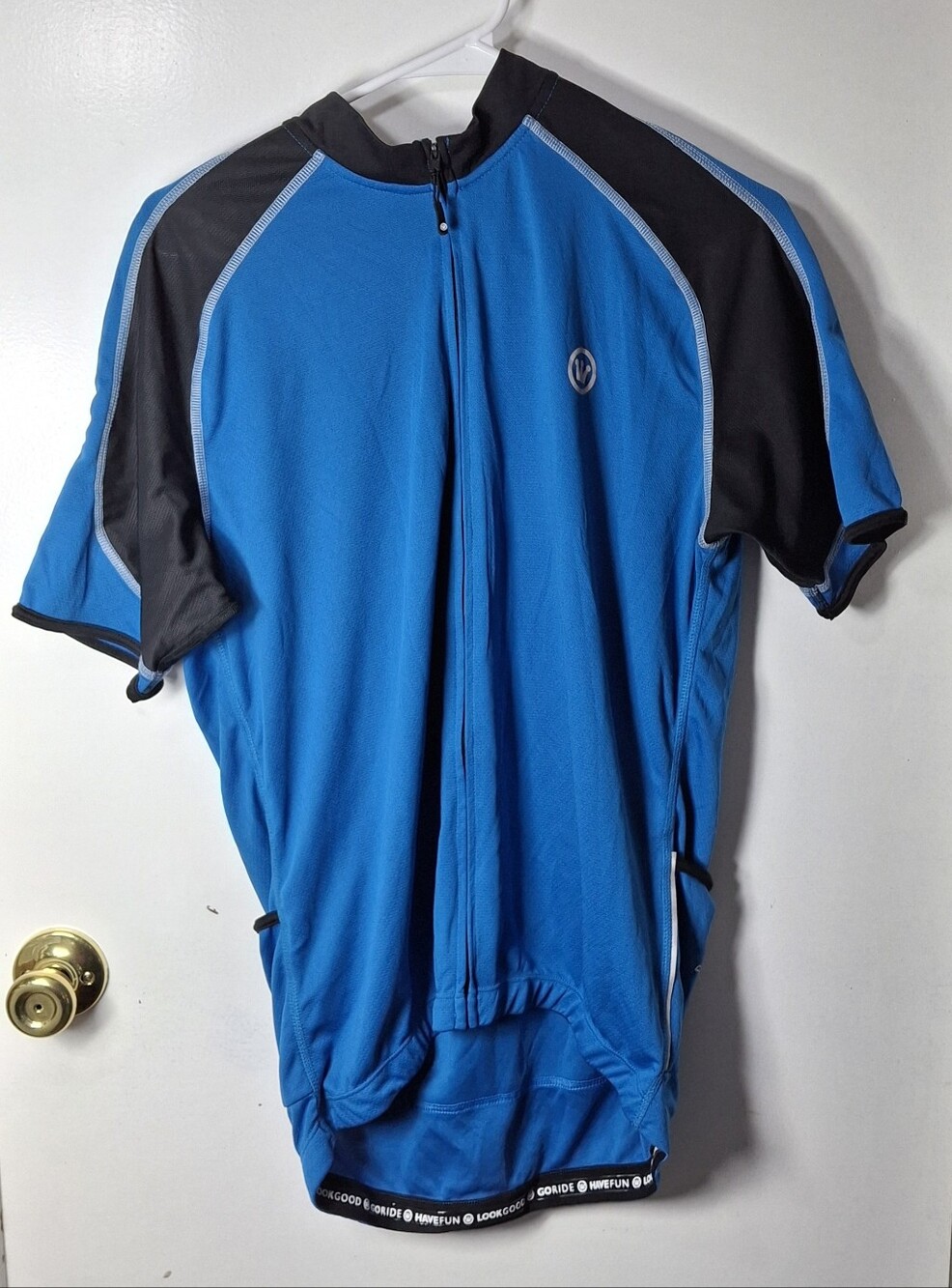 Mens Sporty Y2K Canari Bike Cycling Jersey Size L.